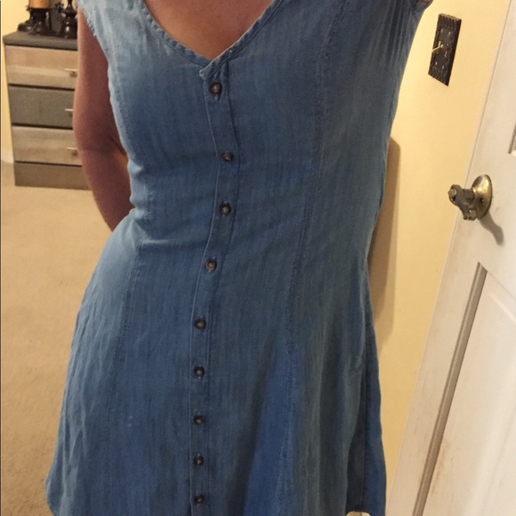 american eagle jean dress
